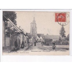 FLAVACOURT: rue principale - état