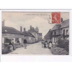 FLEURY-en-VEXIN: rue de la gare - état