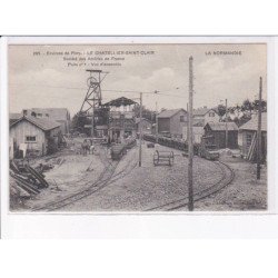 LE CHATELIER-SAINT-CLAIR: société des aciéries de france, puits n°1, vue d'ensemble - très bon état