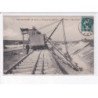 RUYAULCOURT: travaux du canal du nord, l'excavateur - état