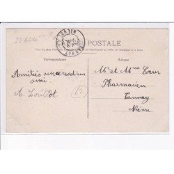 BERK-PLAGE: marchande de poissons au coin de la rue des bains - état