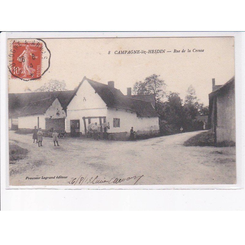 CAMPAGNE-les-HESDIN: rue de la creuse - très bon état