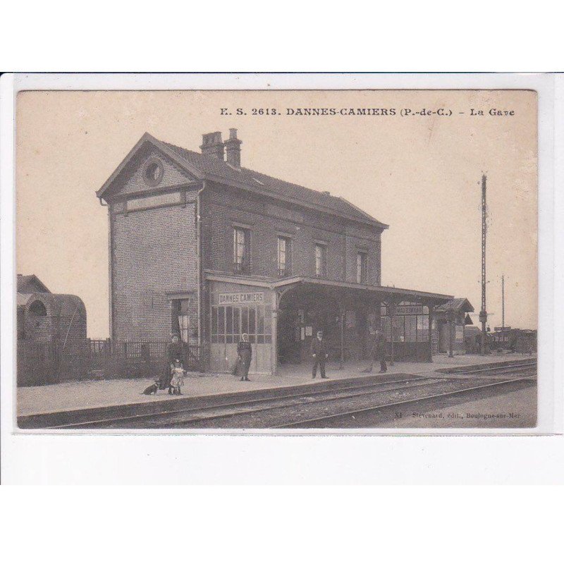 DANNES-CAMIERS: la gare - état