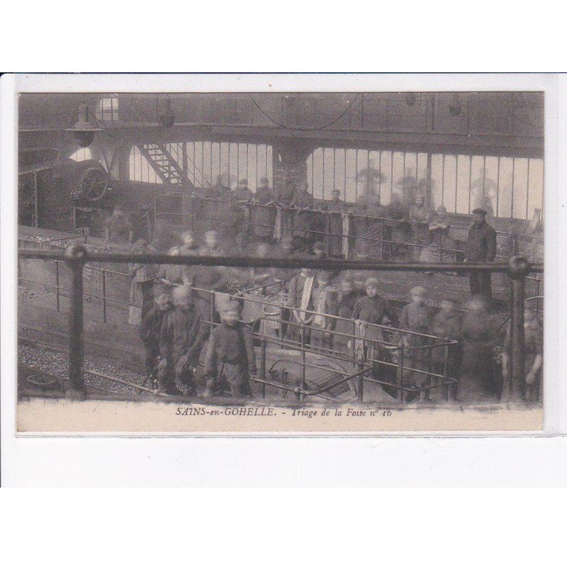 SAINS-en-GOHELLE: triage de la foste n°16 - état