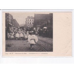 BOULOGNE-sur-MER: procession de la 1er communion - très bon état