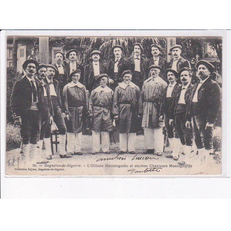 BAGNERES-de-BIGORRE: l'oïllado mountagnolo et anciens chanteurs montagnards - très bon état