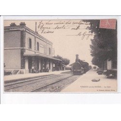 VERDUN-sur-le-DOUBS: la gare - très bon état