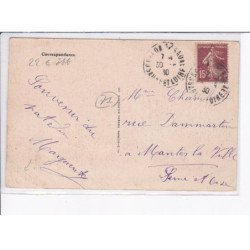 VERDUN-sur-le-DOUBS: hôtel des platanes - état