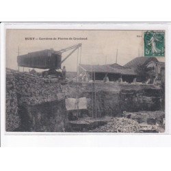 BUXY: carrières de pierres de cruchaud - état