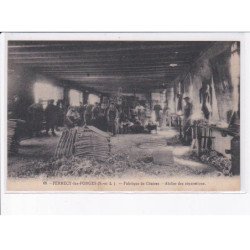 PERRECY-les-FORGES: fabrique de chaises, atelier des réparations - très bon état