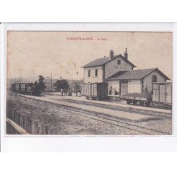 SAINT-BONNET-de-JOUX: la gare - état