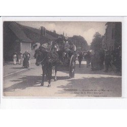 TOURNUS: cavalcade du 27 mai 1912, char de la bière georges - très bon état