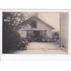 GOUJON-FONTYON: coopérative "l'avenir", la cave, vins - très bon état