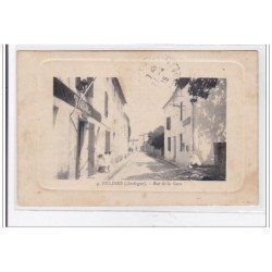 VELINES : rue de la gare - etat