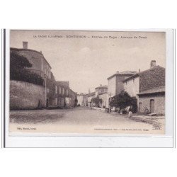 MONTOISON : entrée du pays, avenue de crest - tres bon etat