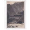 HAUTE-SAVOIE: châtelard frontière, pont et l'eau noire, tramway - très bon état