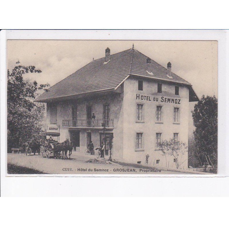 CUSY: hôtel du semnoz, grosjean - très bon état