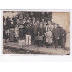 PARIS: 75001, photographie Paul souvenir halles centrales 1907 - état