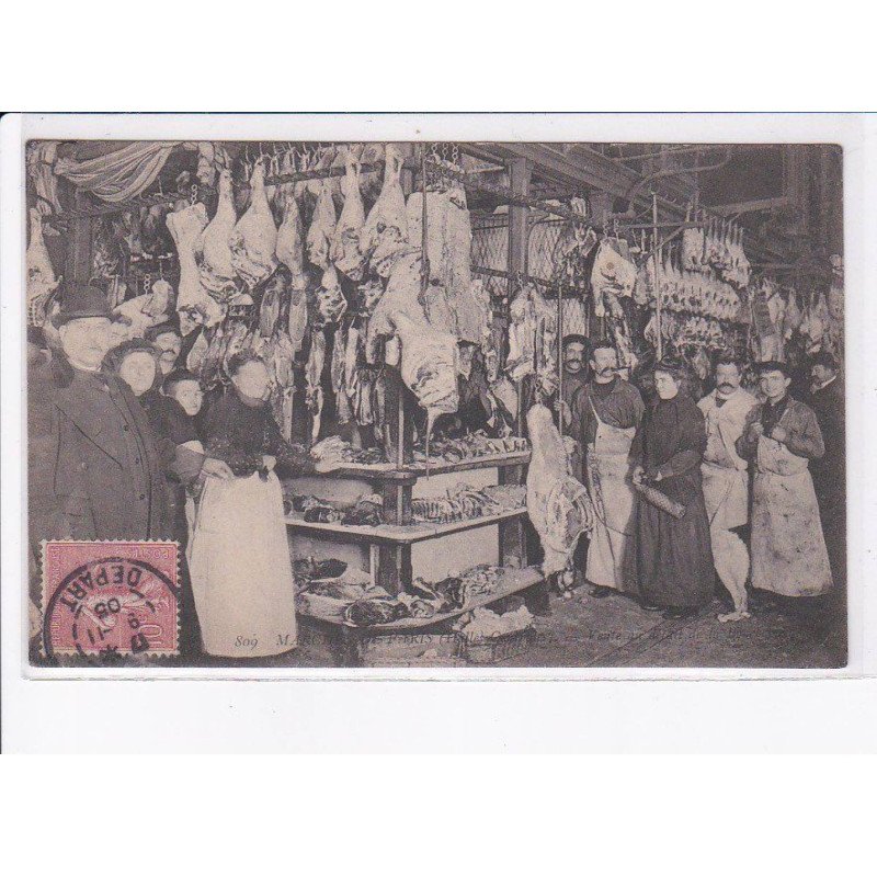 PARIS: 75001, marchand de paris, boucherie - très bon état