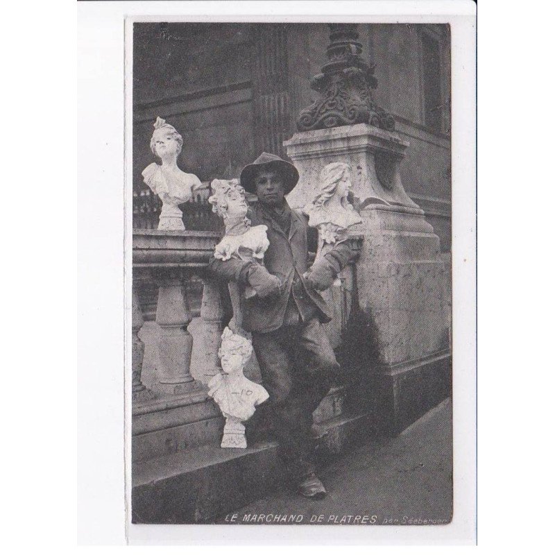 PARIS: le marchand de platres par séeberger - état