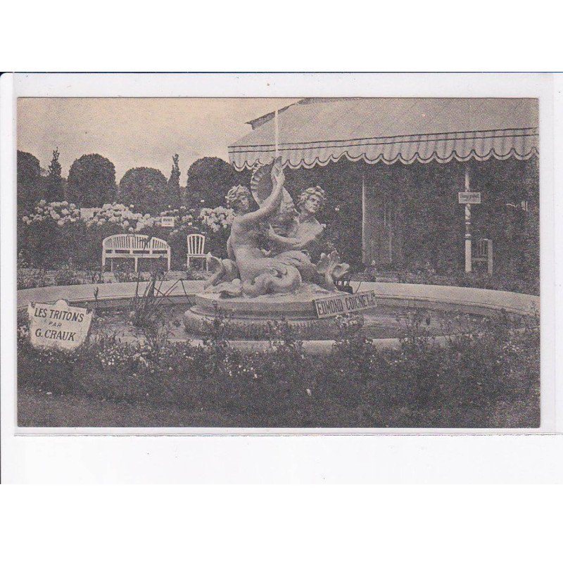 PARIS: les tritons par G. Craux, décoration de parcs et jardins - très bon état