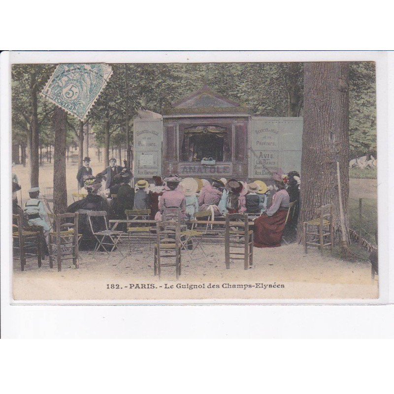 PARIS: 75008 le guignol des champs-elysées, Anatole - très bon état