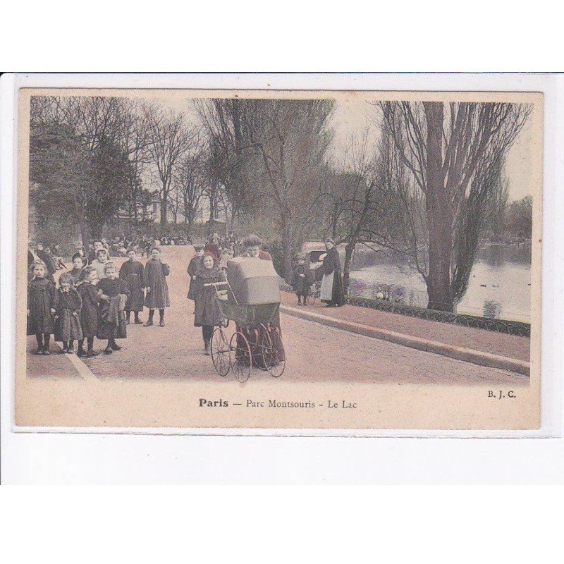 PARIS: 75014, parc montsouris, le lac - très bon état