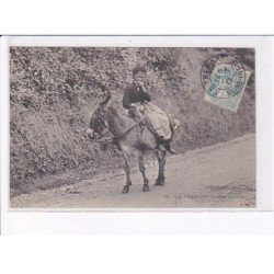 LE TREPORT: une laitière, âne - très bon état