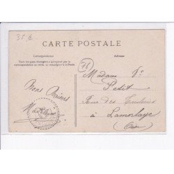 LE TREPORT: une laitière, âne - très bon état