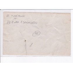 LE TREPORT: le quai, port, bateaux - état (déchirée)