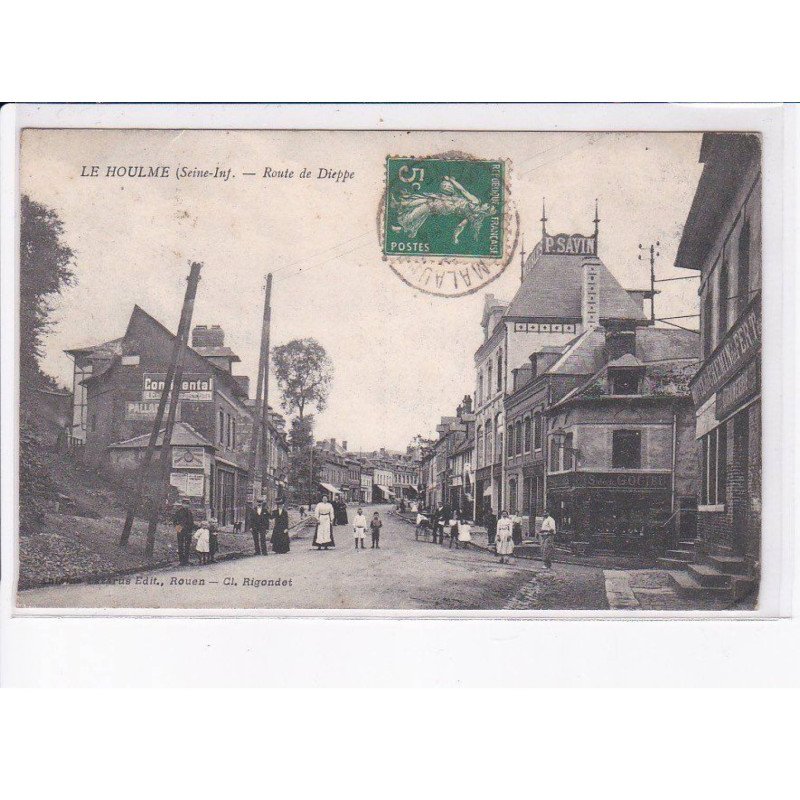 LE HOULME: route de dieppe - état