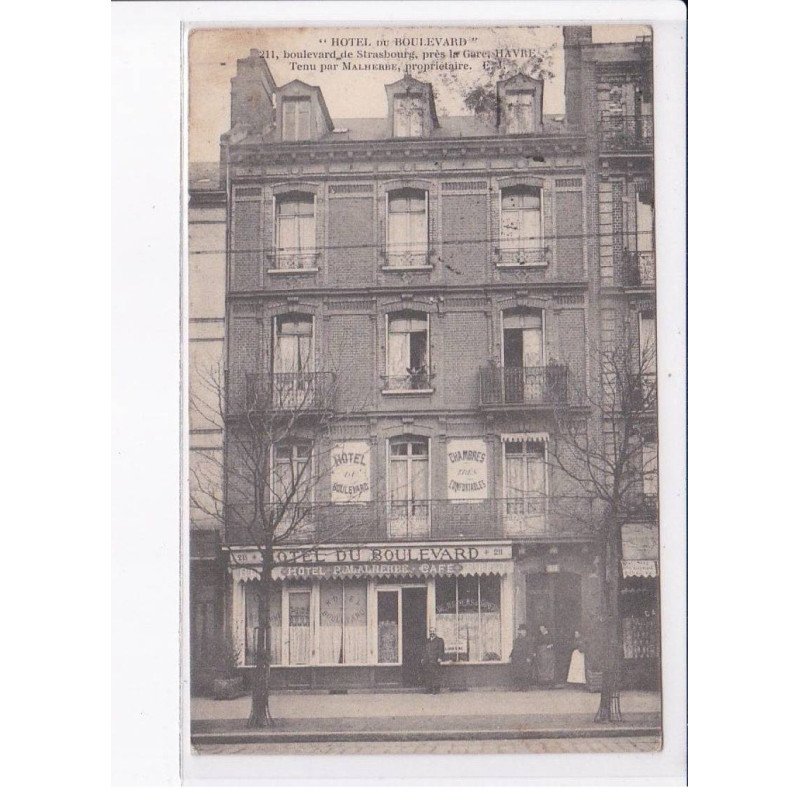 LE HAVRE: hôtel du boulevard - très bon état