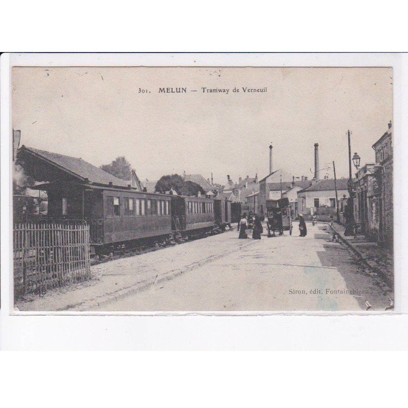 MELUN: tramway de verneuil - très bon état