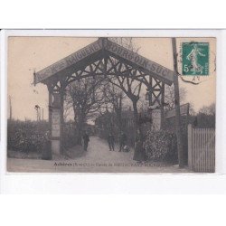 ACHERES: entrée du restaurant bourgoin - très bon état