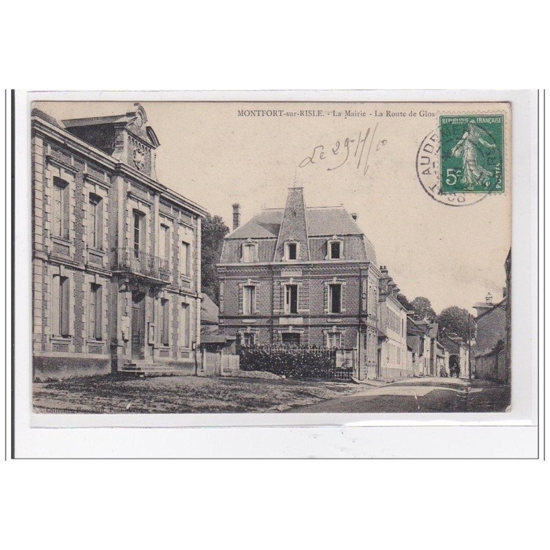 MONTFORT-sur-RISLE : la mairie - tres bon etat