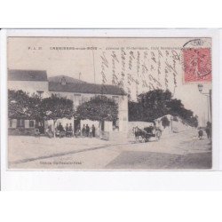 CARRIERES-sous-BOIS: avenue de saint-germain, café restaurant, attelage - très bon état