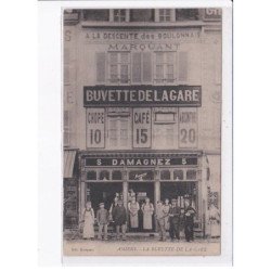 AMIENS: la buvette de la gare, a la descente des boulonnais marquant, damagnez - état