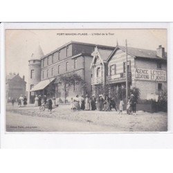 FORT-MAHON: plage, l'hôtel de la toure, agence letestu - état
