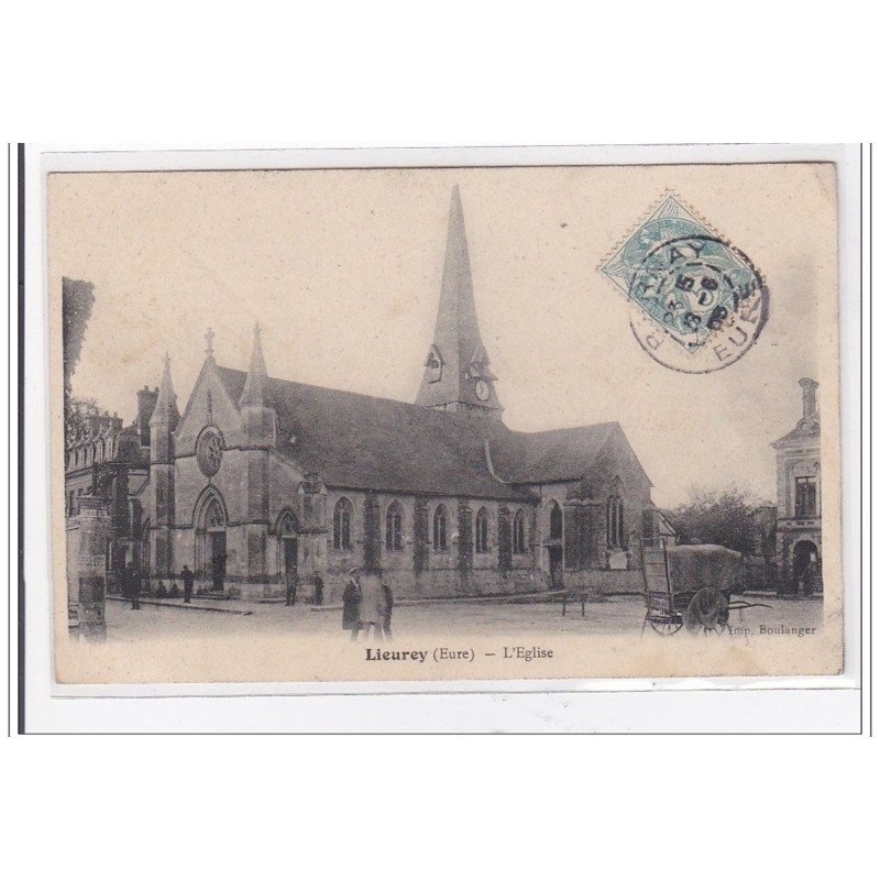 LIEUREY : l'eglise - tres bon etat