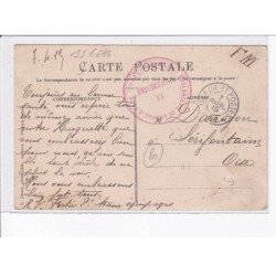 LONGPRE-les-AMIENS: la gare, train - état