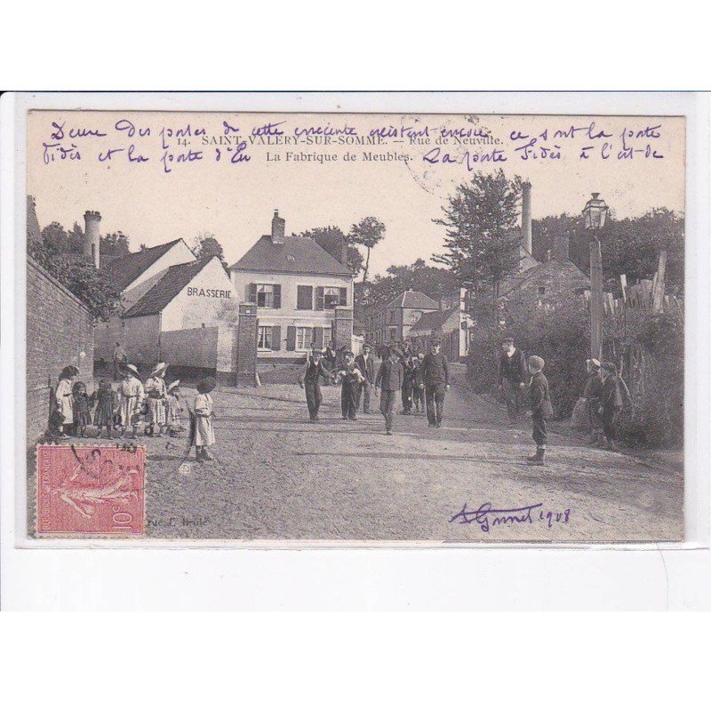 SAINT-VALERY-sur-SOMME: rue de neuville - très bon état