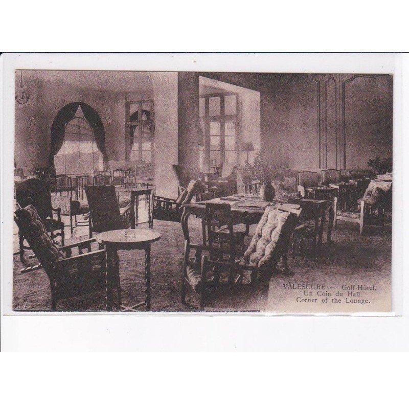 VALESCURE: golf-hôtel, un coin du hall - très bon état