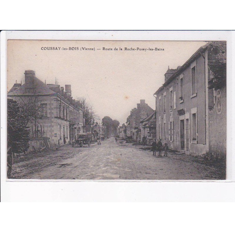 COUSSAY-les-BOIS: route de la roche-posay-les-bains - très bon état