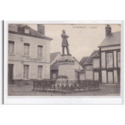 LE VAUDREUIL : la mairie (porte) - tres bon etat