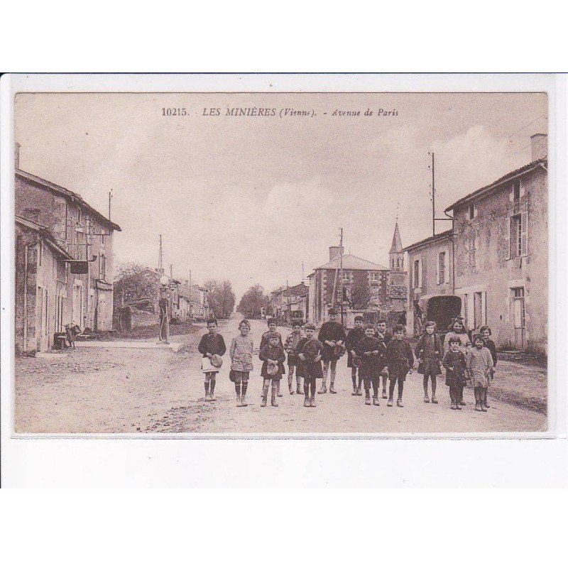 LES MINIERES: avenue de paris - très bon état