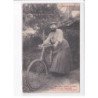 THAON-les-VOSGES: madame delait cycliste, membre du cycle thaonnais, femme à barbe - très bon état