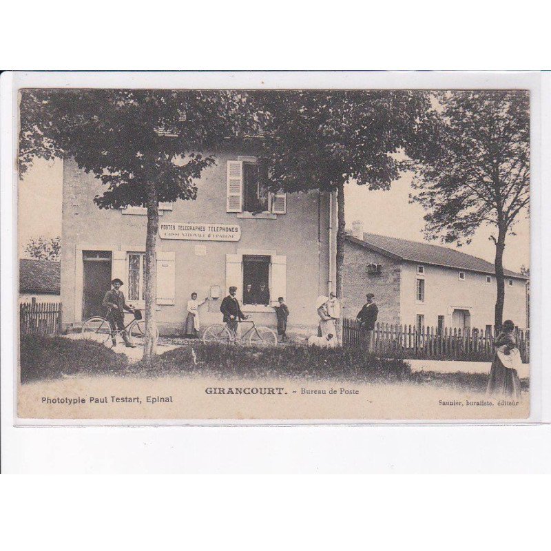 GIRANCOURT: bureau de poste - état