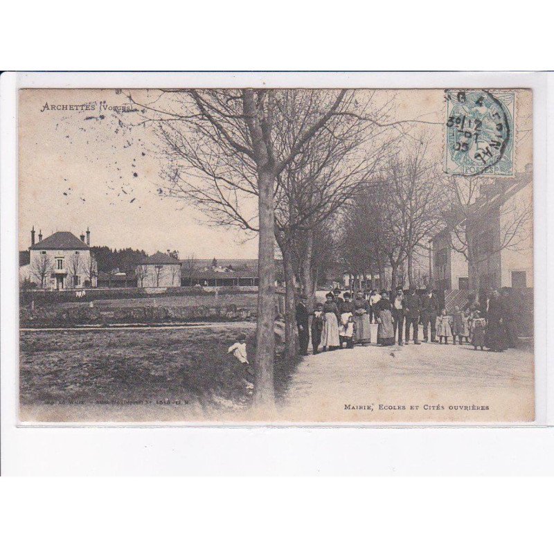 ARCHETTES: mairie, écoles et cités ouvrières - très bon état