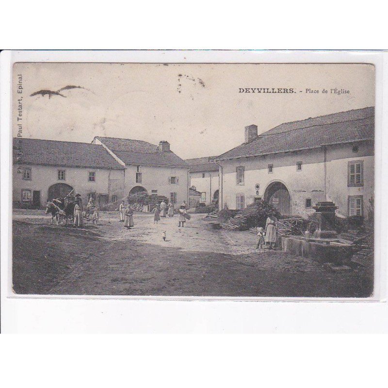 DEYVILLERS: place de l'église - très bon état
