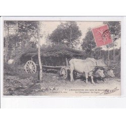 SENS: l'exploitation des bois en bourgogne, le chargement des fagots - très bon état